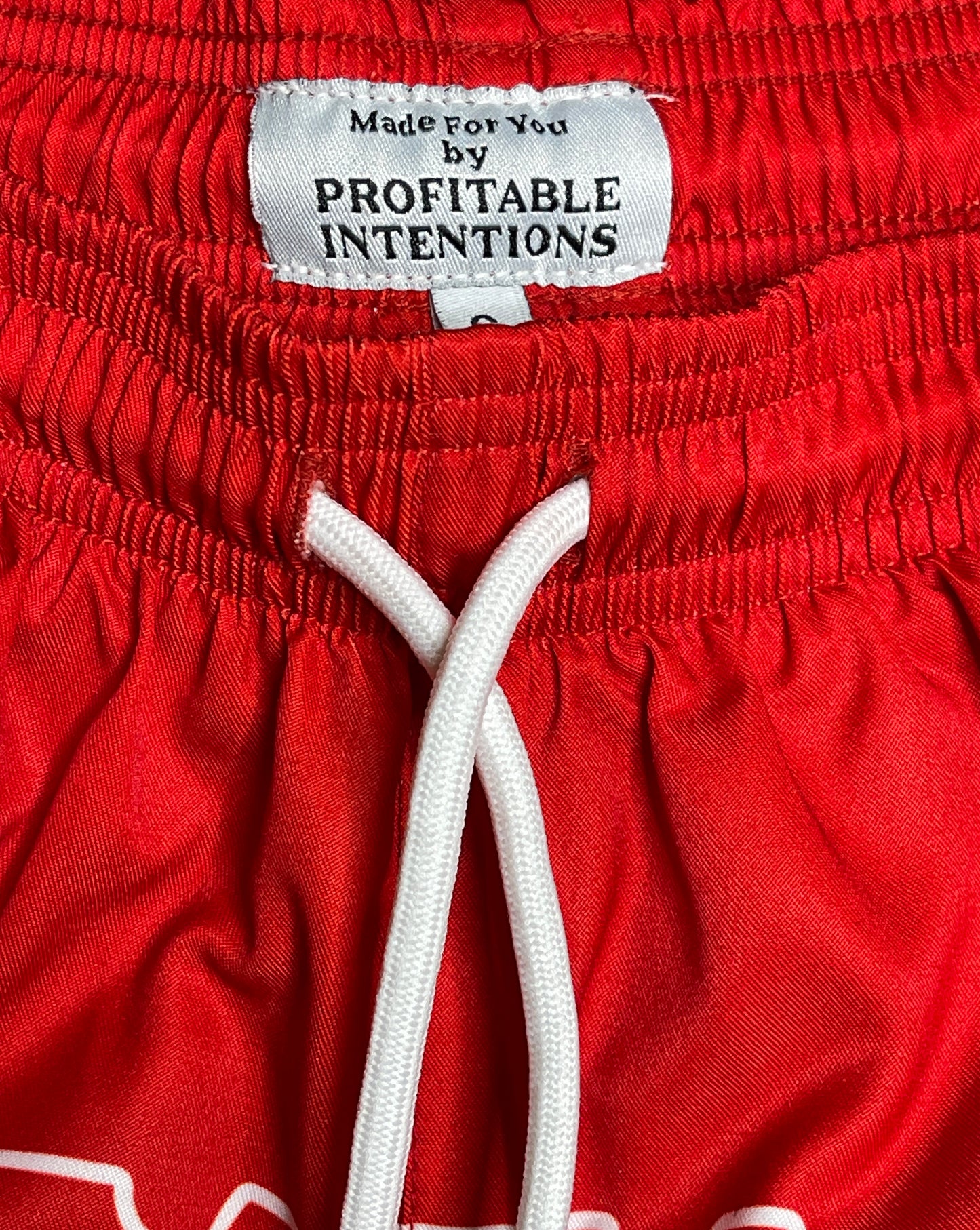P Shorts “Racer Red”