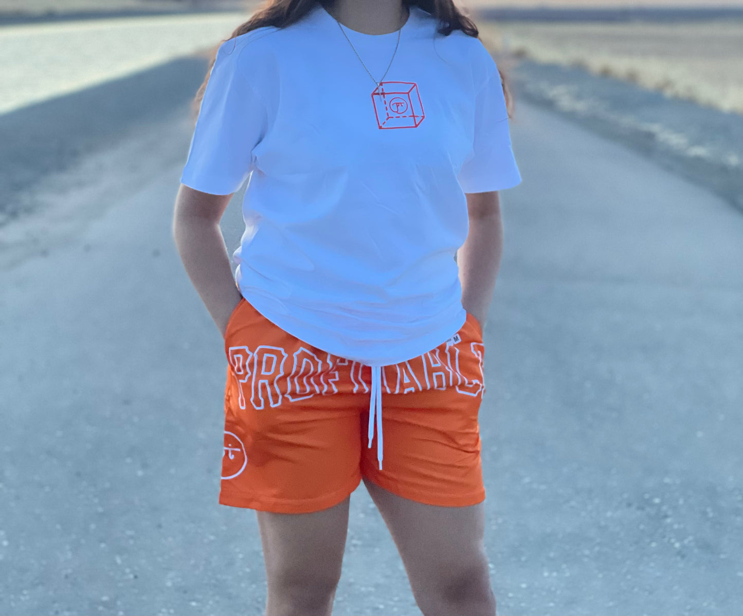 “P” (Women’s) (Orange/White)